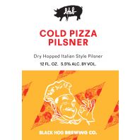 Black Hog Brewing Company - Cold Pizza Pilsner