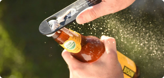 Opening Beer Bottle